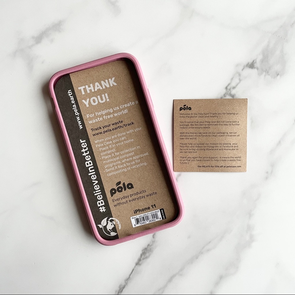 iPhone 11 NEW PELA COMPOSTABLE CASE W/ card pocket